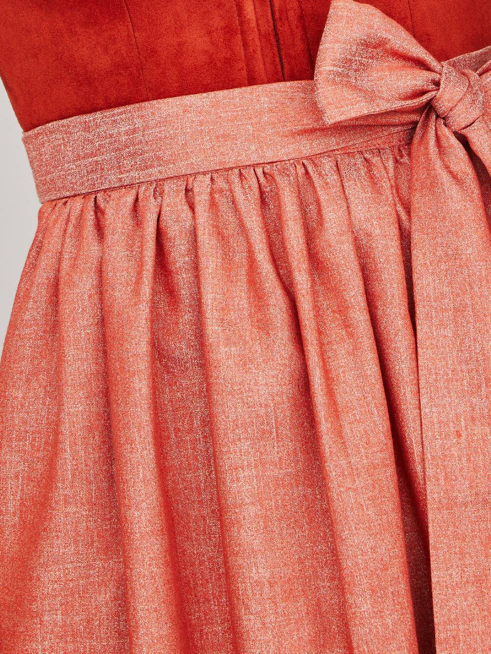 Limberry Dirndlschürze in Orange - FRIEDA Kostenloser Versand