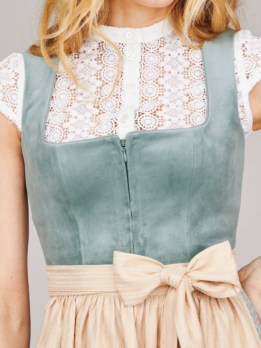 Limberry Salbeigrünes Dirndl - IMANI SEAFOAM Limitierter Zeitrabatt
