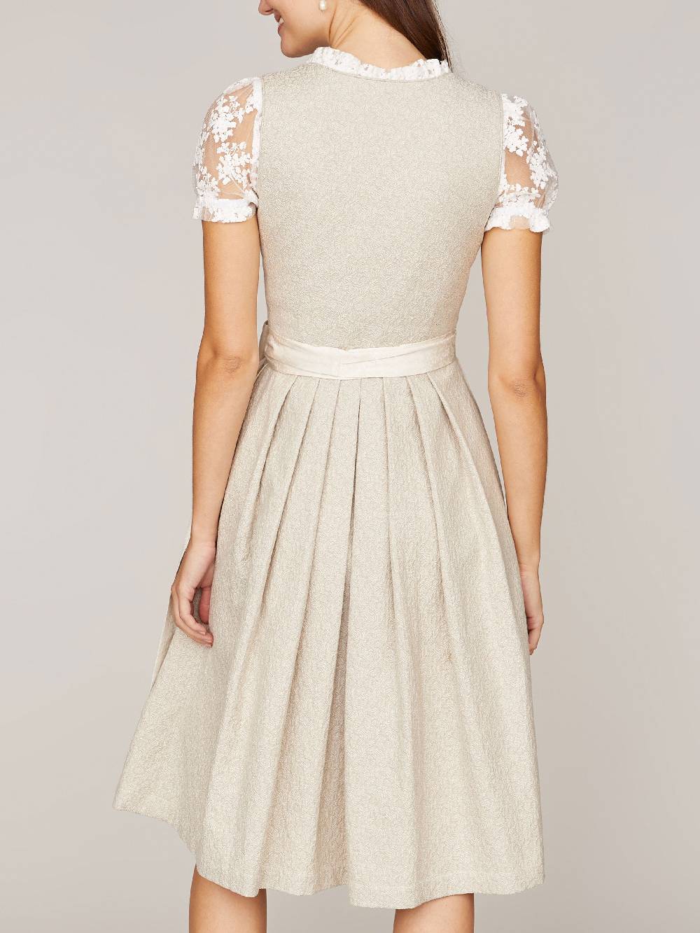 Limberry Beigefarbenes Dirndl - EMMA IVORY Versandkostenfrei