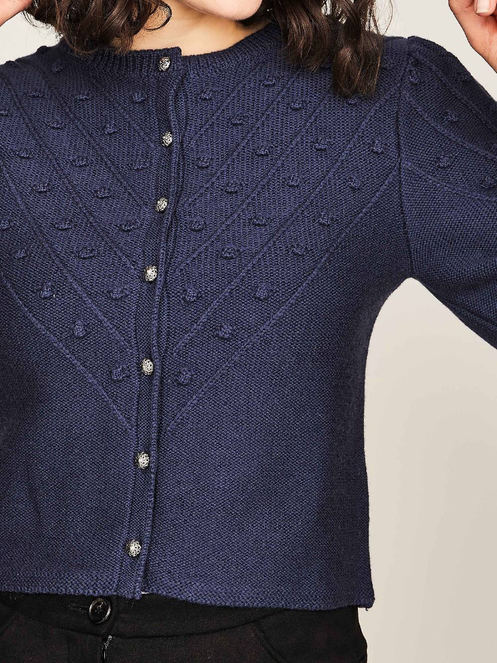 Limberry Strickjacke in Dunkelblau - MIA Black Friday