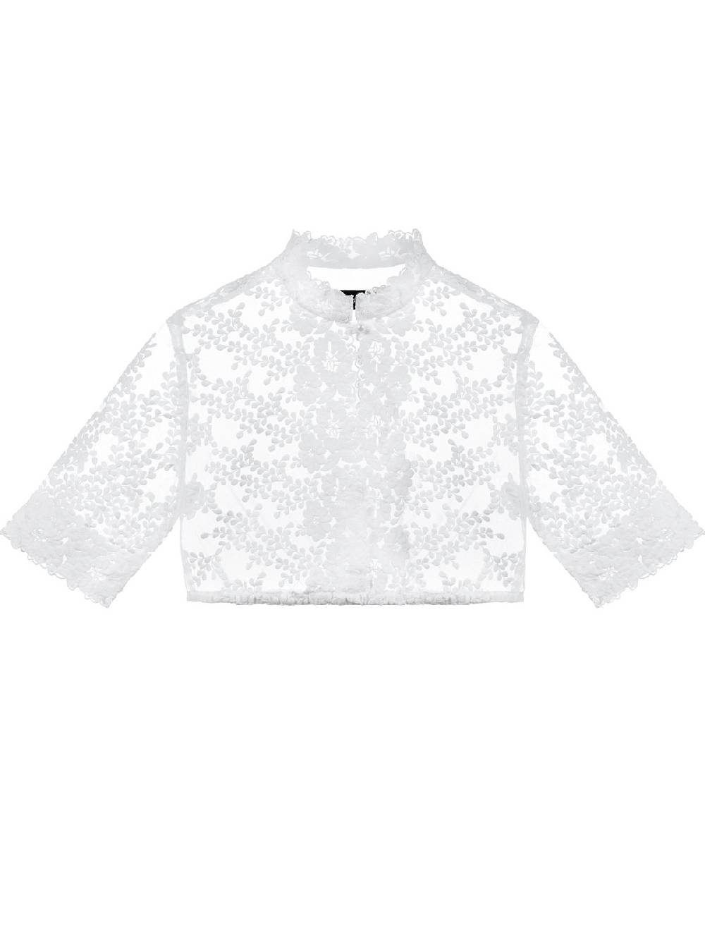 Limberry Hochgeschlossene Dirndlbluse aus Spitze - GERMINI Top Angebot