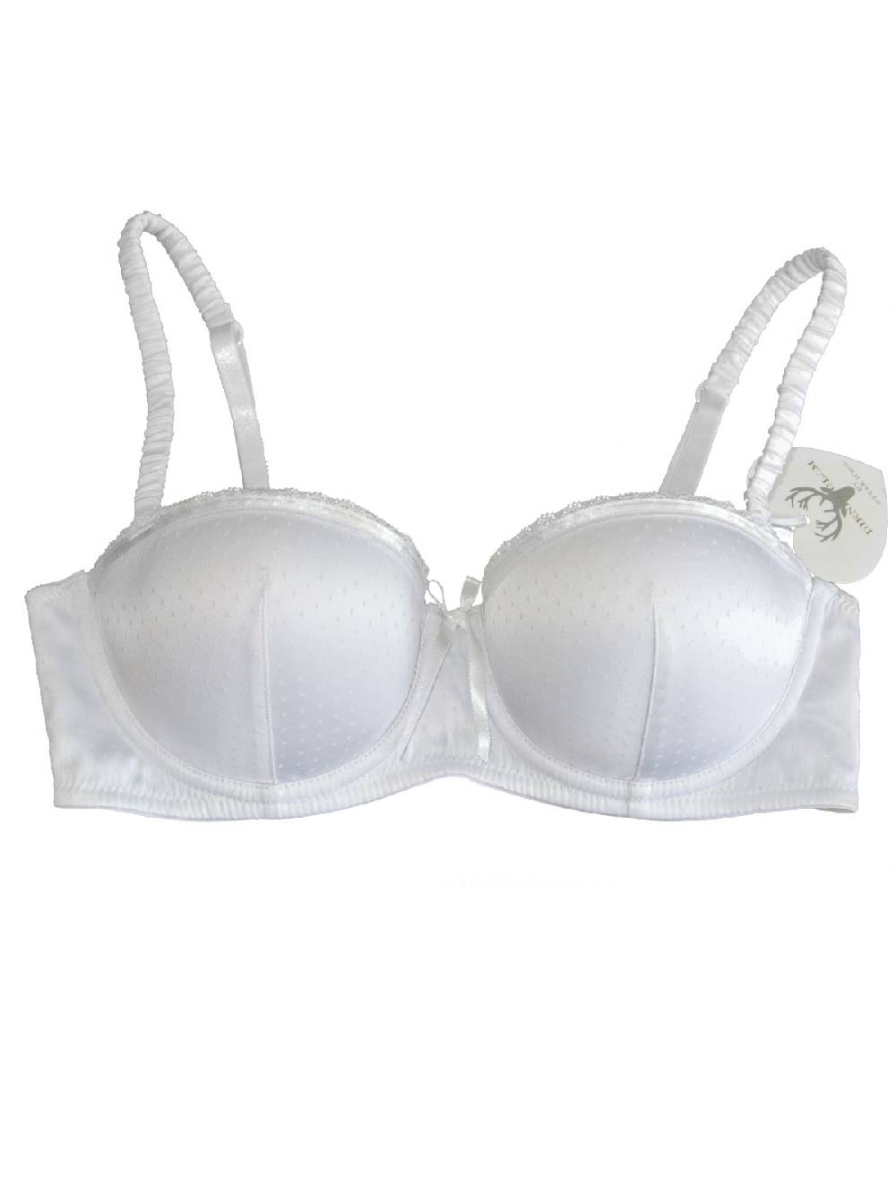 Limberry Weißer Dirndl BH aus Satin - SATIN GLAM Speichern exportieren