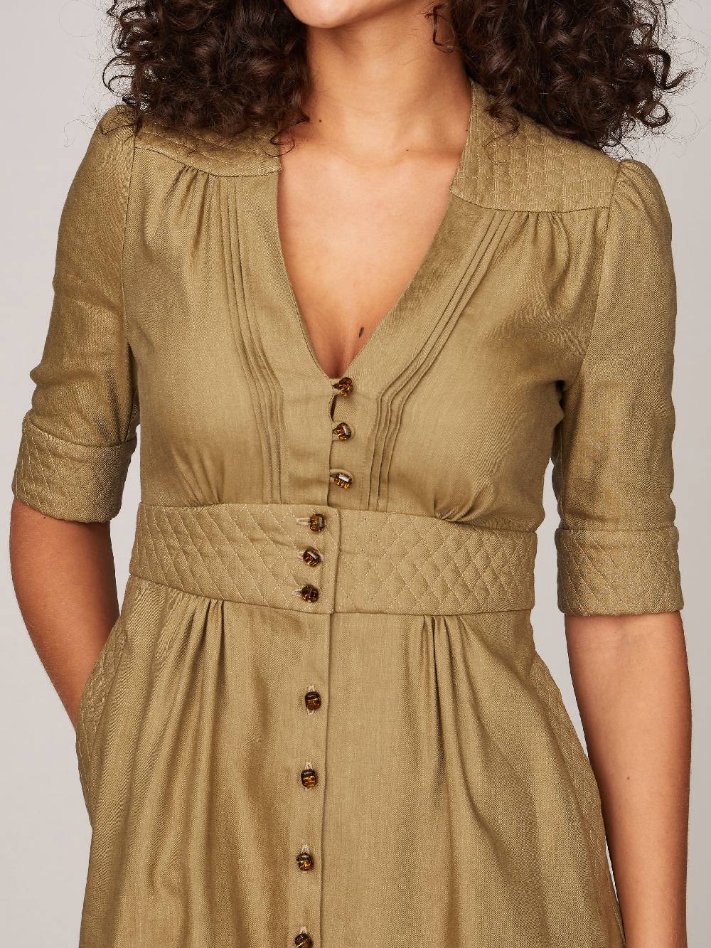 Limberry Grünes Kleid - AGATA HEUGRÜN Rabatte dieses Monats