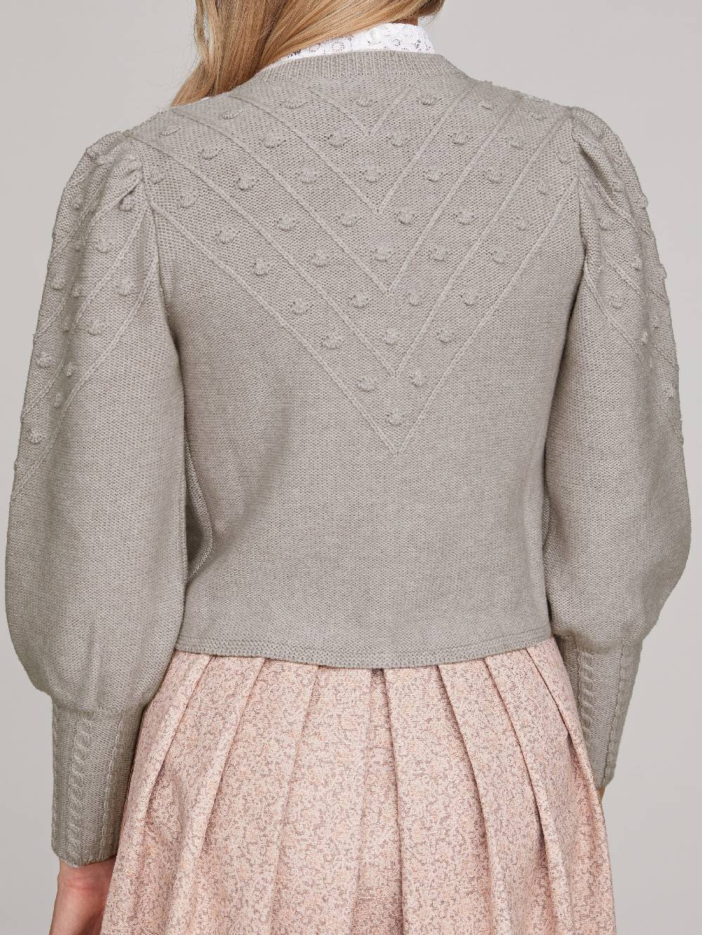 Limberry Strickjacke in Grau-Beige - MIA Outlet