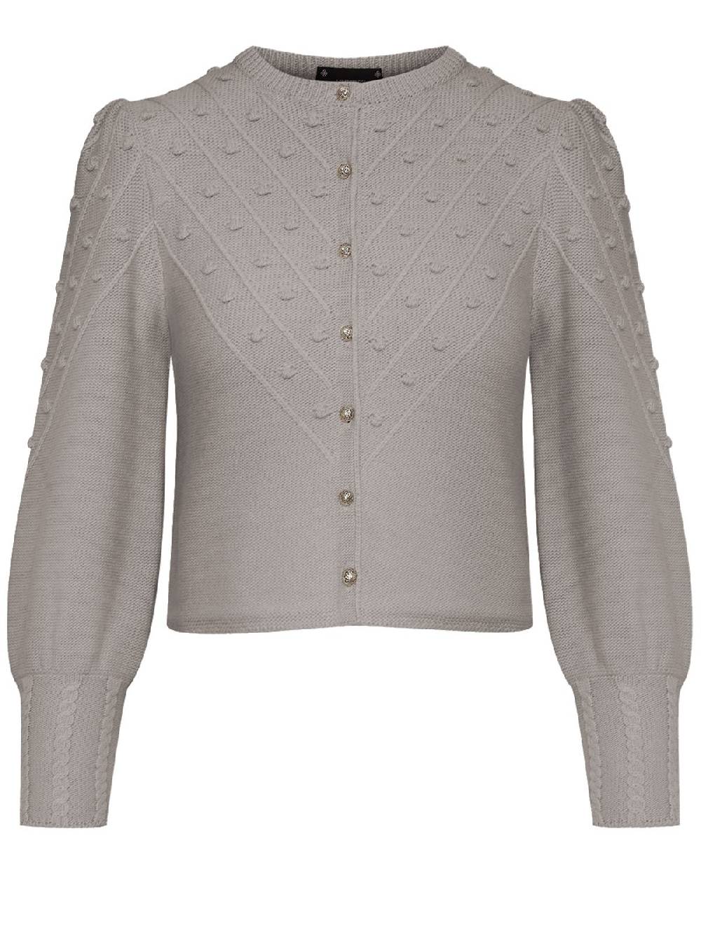 Limberry Strickjacke in Grau-Beige - MIA Outlet