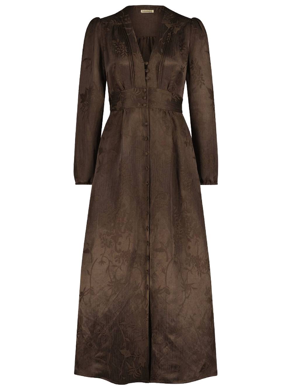 Limberry Braunes Kleid mit floralem Muster - ZOE Meist gekauft