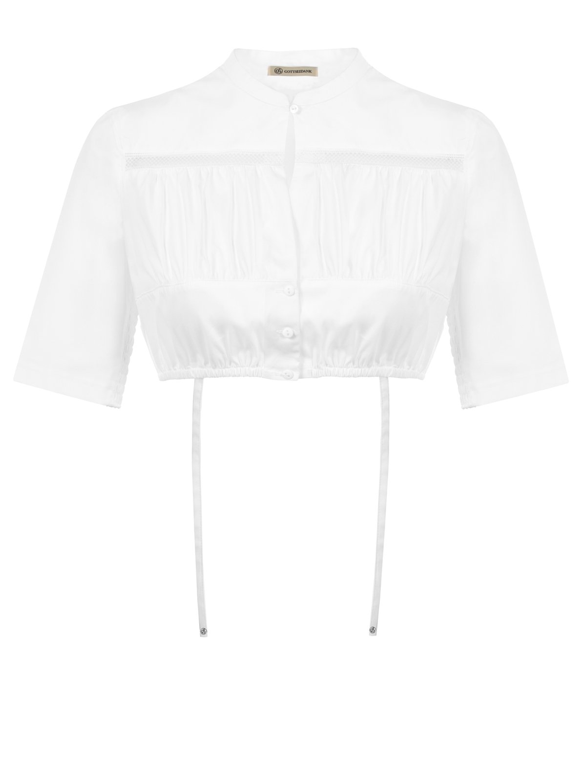Limberry Edle Dirndlbluse weiß - CÄCIL Sonderangebot