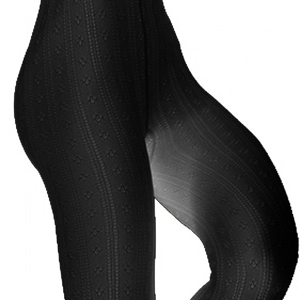 Limberry Schwarze Strickstrumpfhose im Trachten-Look - L2064-01 Muttertagsangebot