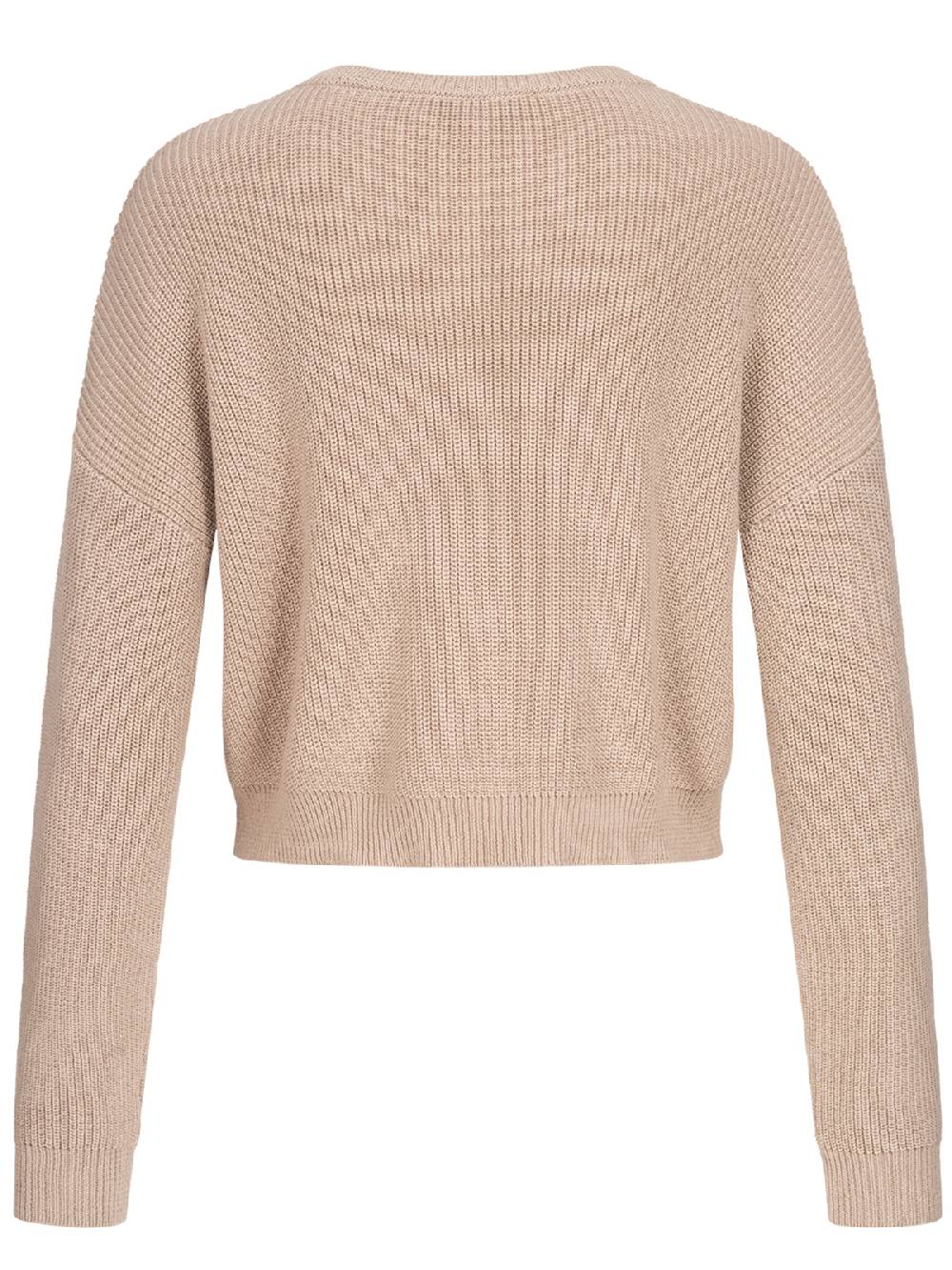 Limberry Creme-farbener Strickpullover - CECILIA Lagerräumung