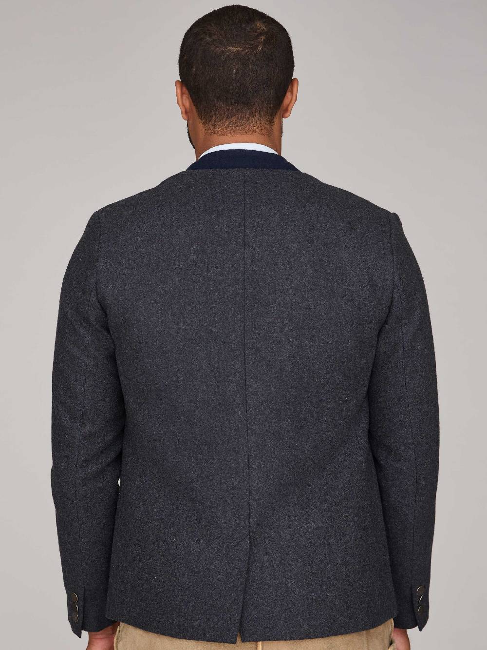 Limberry Grauer Trachtenjanker - VALENTIN SLATE GREY Neueste Stile