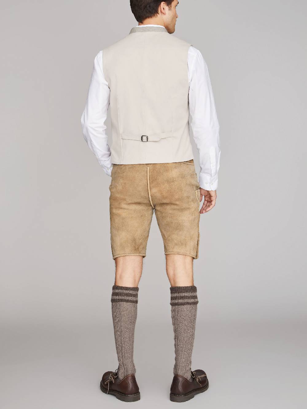 Limberry Grau-Beige Trachtenweste - JULES DARK OYSTER Online