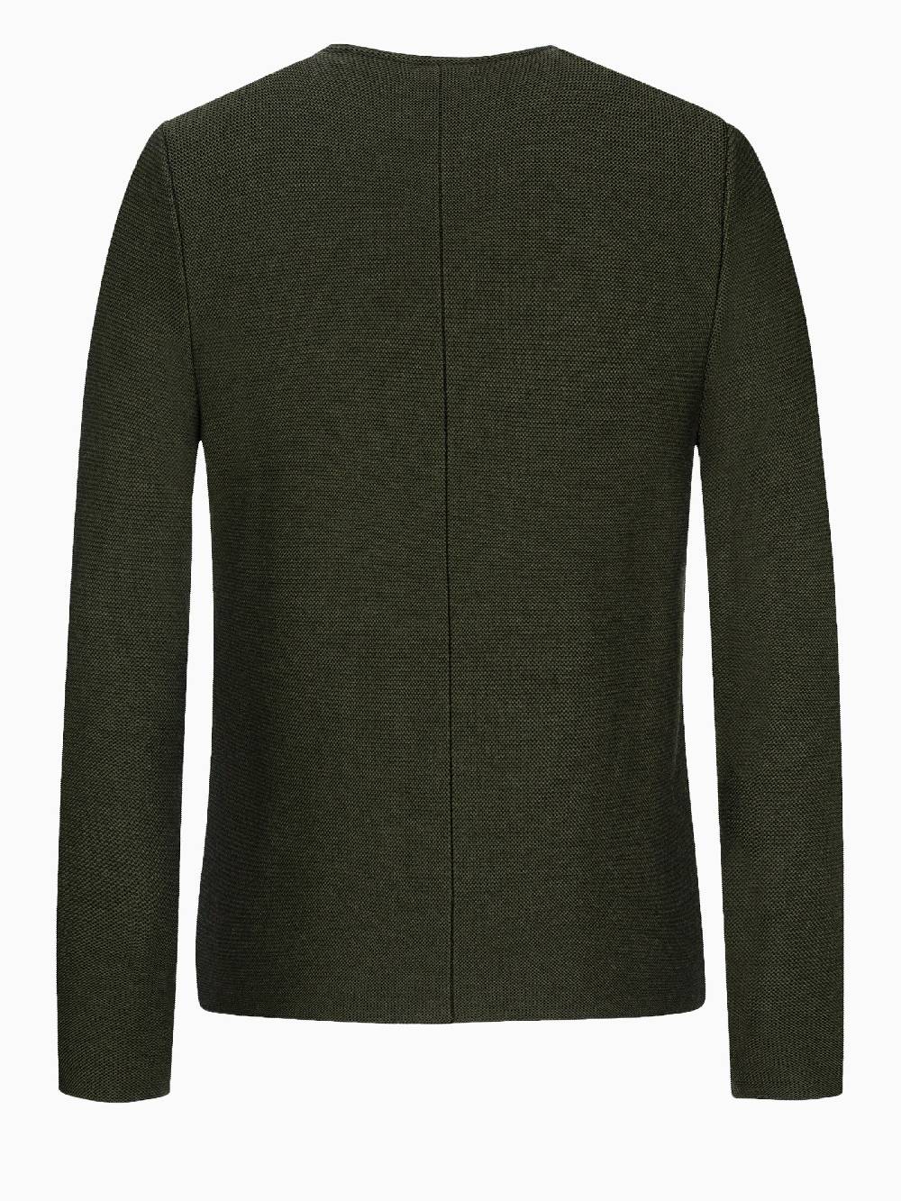 Limberry Olivefarbene Strickjacke - ALOISIUS ALTOLIV Online Shopping