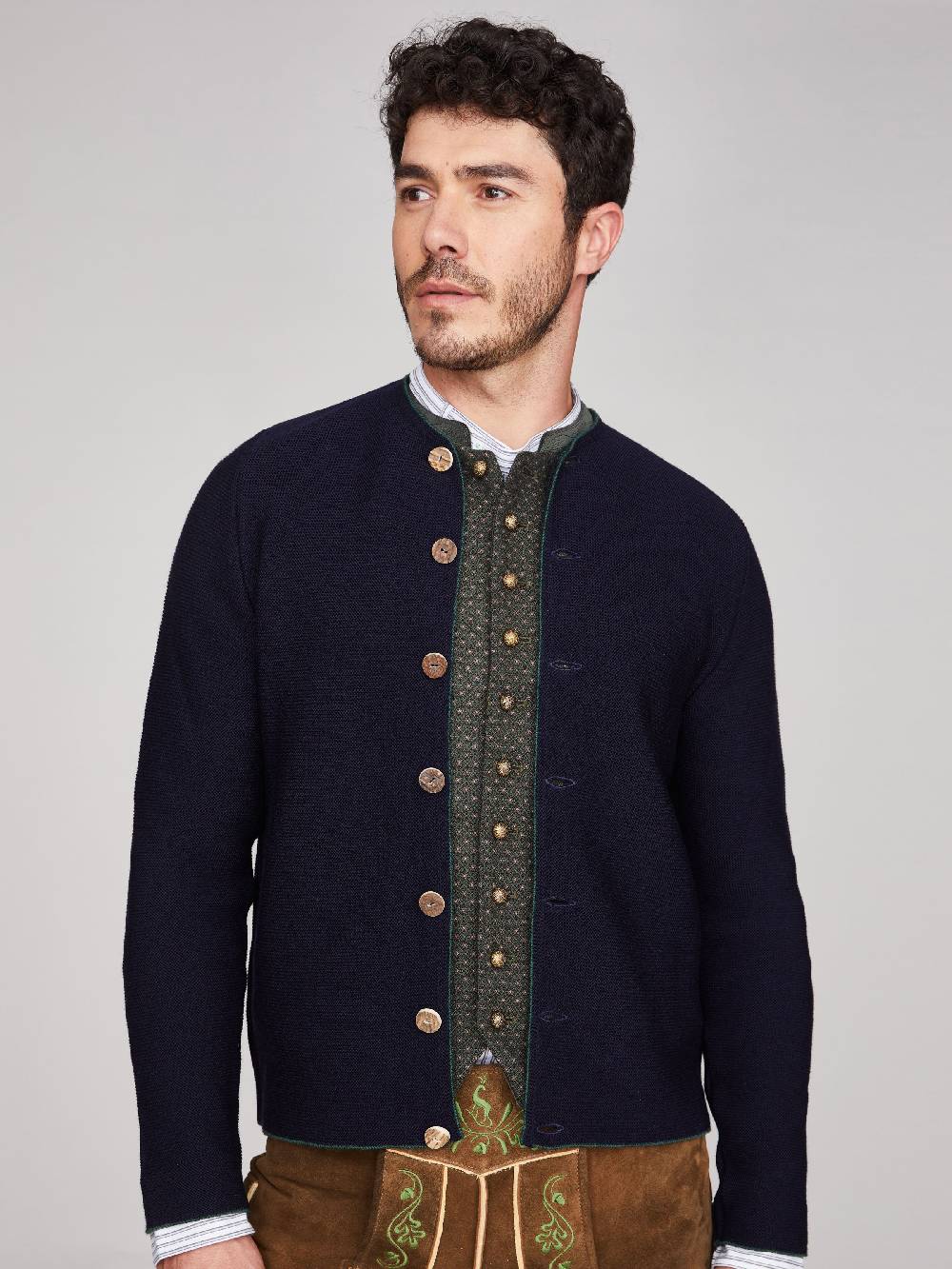 Limberry Tintenblaue Strickjacke - ALOISIUS TINTENBLAU Exklusivangebot