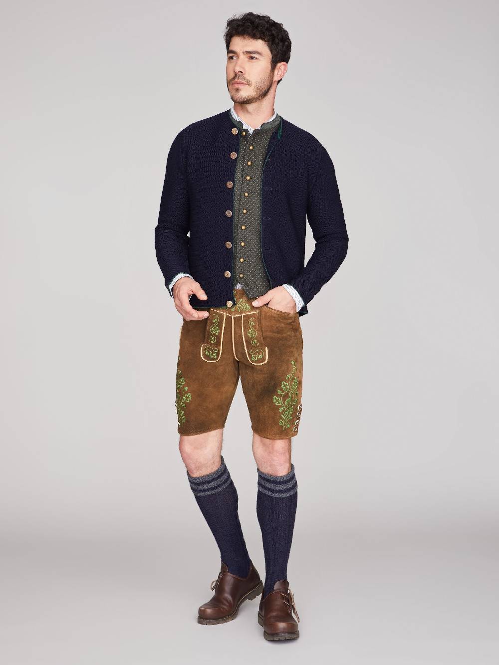 Limberry Tintenblaue Strickjacke - ALOISIUS TINTENBLAU Exklusivangebot