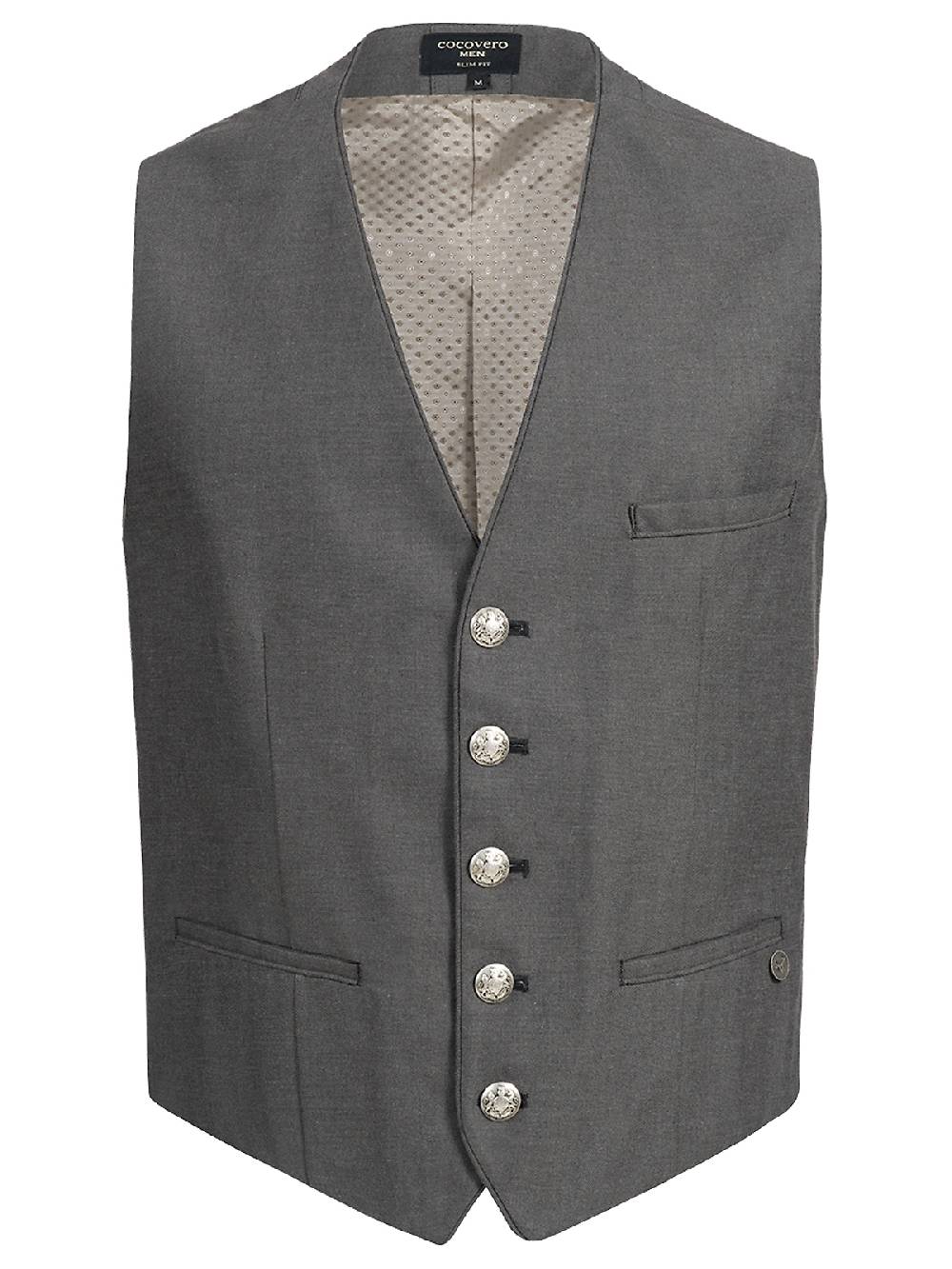 Limberry Trachtenweste in Grau - LOGAN SUMMER GREY Tägliche Deals