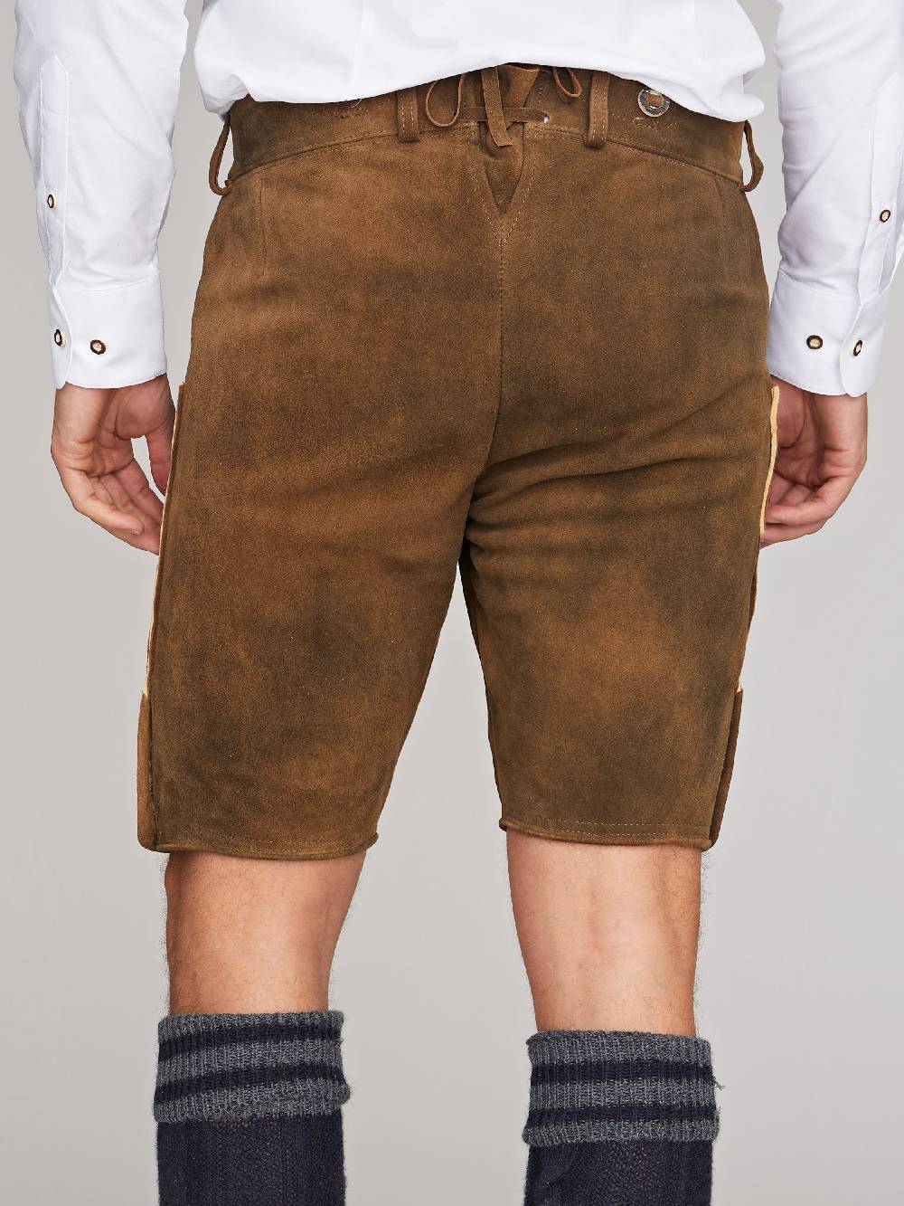 Limberry Antikbraune Lederhose - LUDWIG ANTIKBRAUN Super Sparpreis