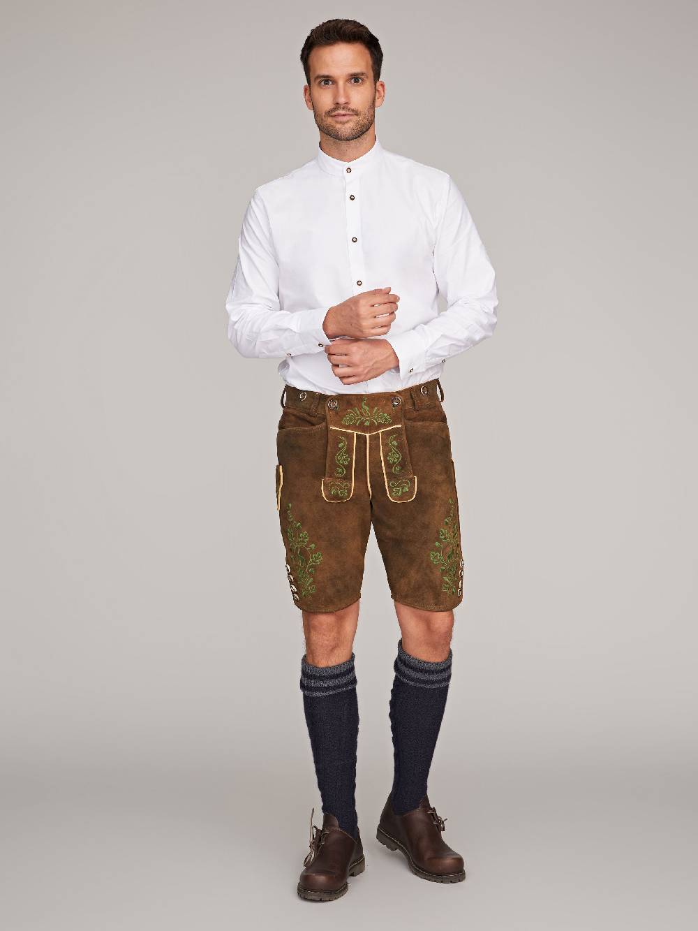 Limberry Antikbraune Lederhose - LUDWIG ANTIKBRAUN Super Sparpreis