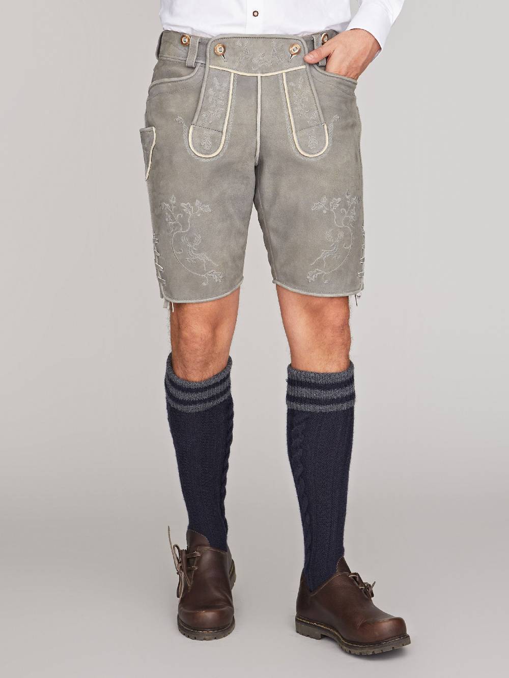Limberry Graue Lederhose - VEIT GRAU JETZT KAUFEN