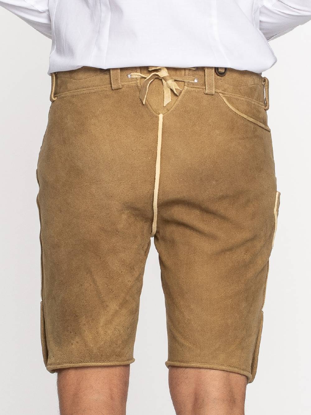 Limberry Hellbraune Hirsch-Lederhose - LUDWIG HELLBRAUN Zeitbegrenzte Promotion