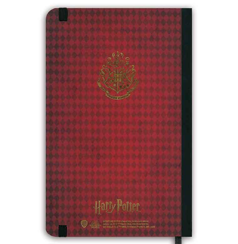 Logoshirt Harry Potter - Platform 9 3/4 - Hardcover Notizbuch A5 - mit Gummiband - Liniert Exklusive Angebote
