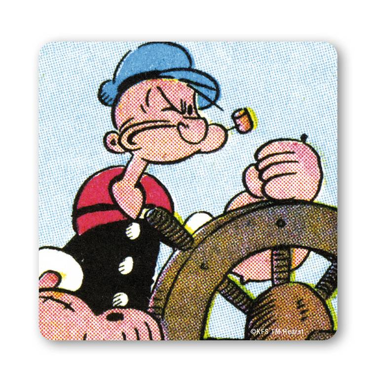 Logoshirt Der Seemann - Popeye & Olivia - 6er Set - Untersetzer Verkauf