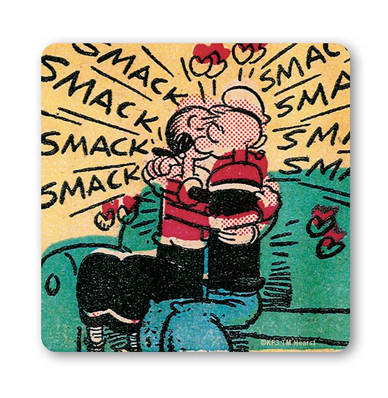 Logoshirt Der Seemann - Popeye & Olivia - 6er Set - Untersetzer Verkauf