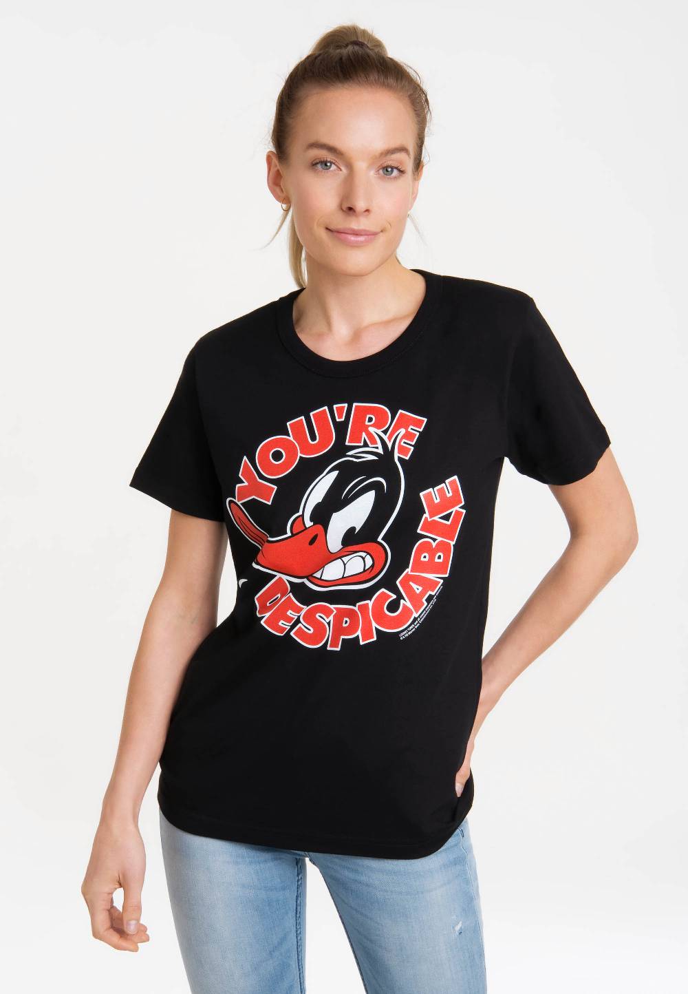 Logoshirt Looney Tunes - Daffy Duck - You're Despicable - T-Shirt Print - Damen Online Shopping