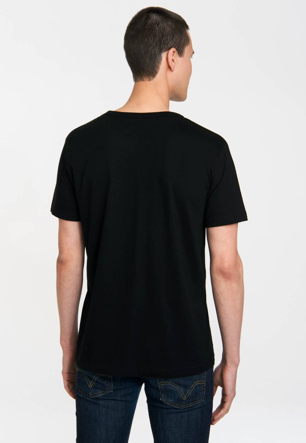 Logoshirt Star Trek - USS Enterprise - Logo - T-Shirt Print - Herren Räumungsverkauf