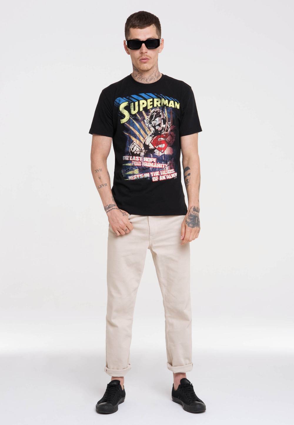 Logoshirt Superman - Die letzte Hoffnung - DC Comics - Organic T-Shirt - Print - Herren VIP-Rabatte