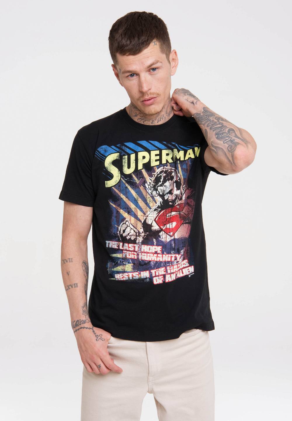 Logoshirt Superman - Die letzte Hoffnung - DC Comics - Organic T-Shirt - Print - Herren VIP-Rabatte