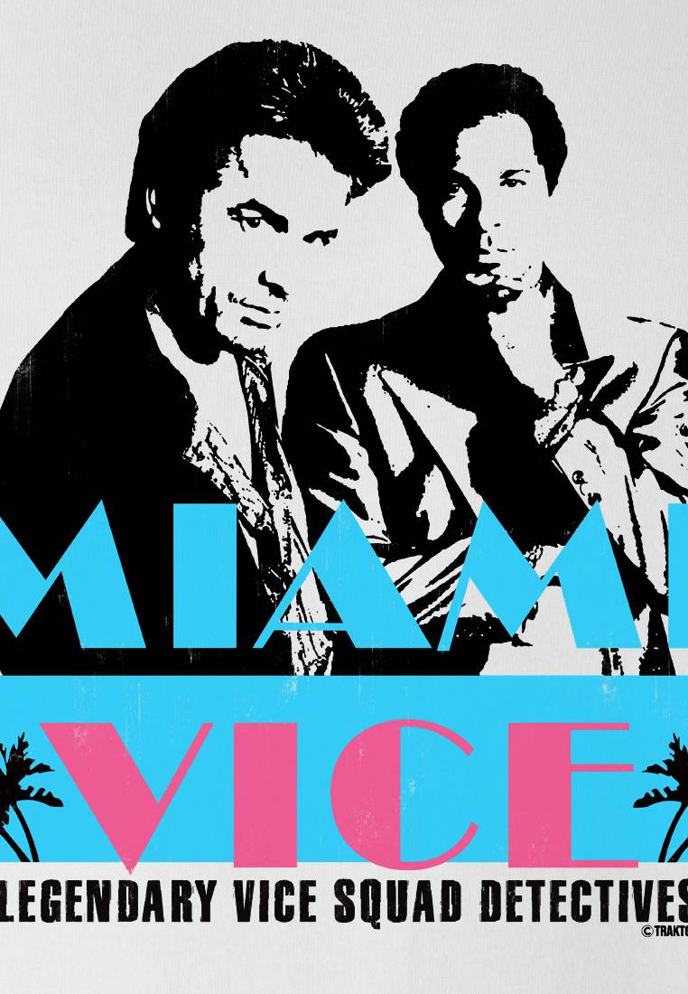 Logoshirt Miami Vice - T-Shirt Print Letzte 3 Tage