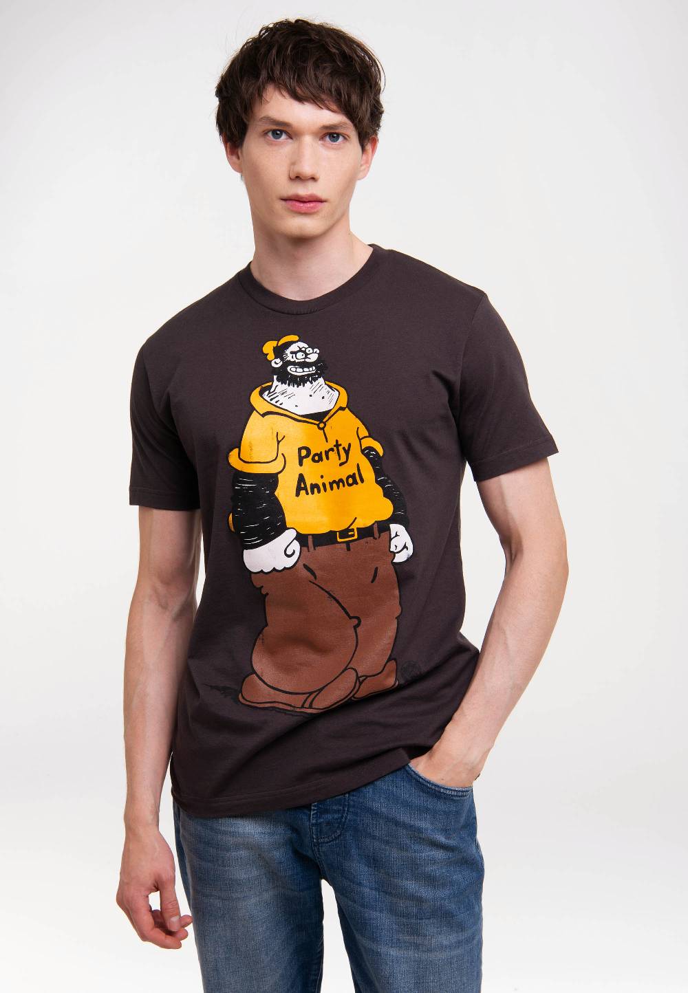 Logoshirt Popeye der Seemann - Brutus - Party Animal - T-Shirt Print JETZT KAUFEN