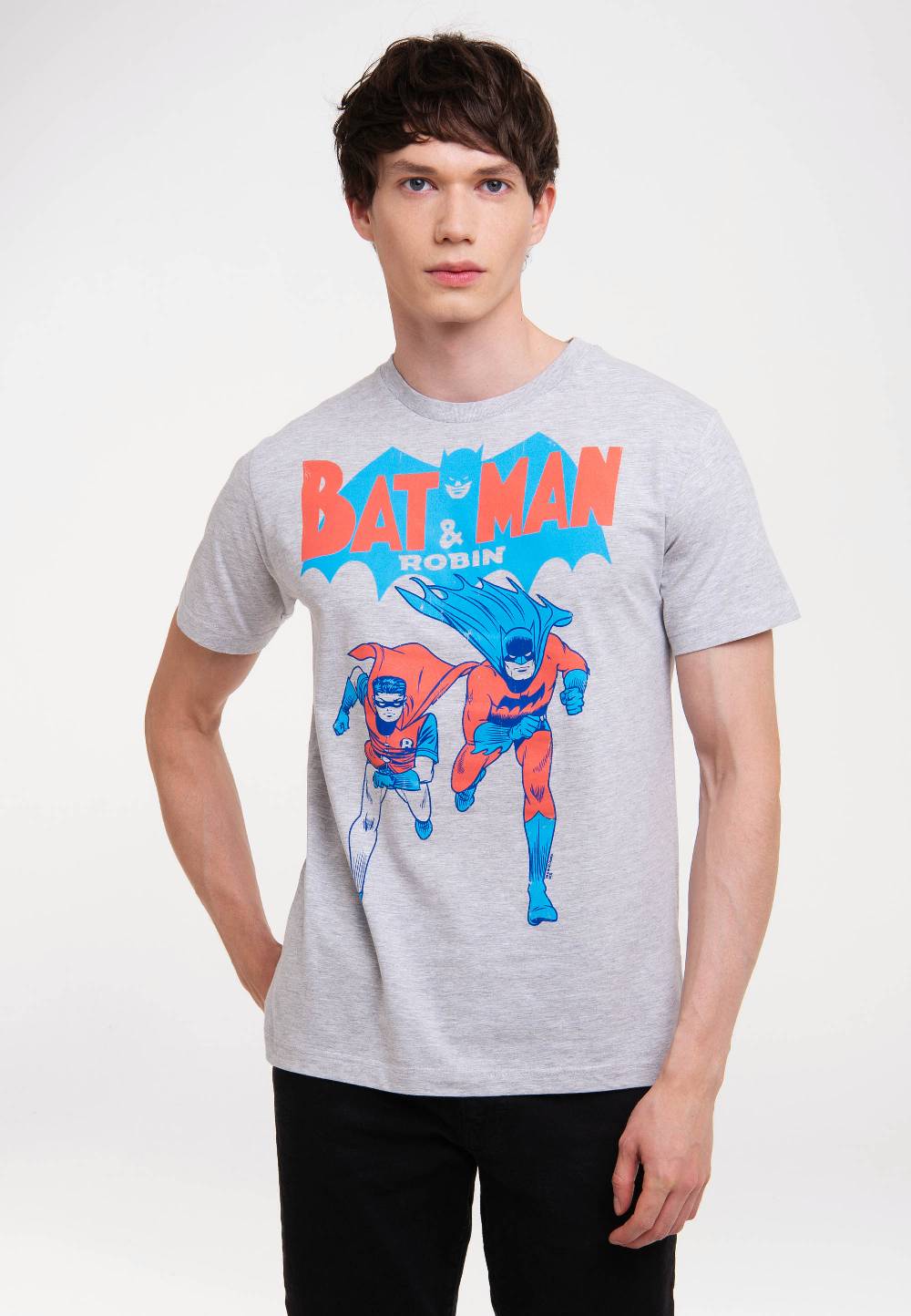 Logoshirt Batman & Robin - DC Comics - T-Shirt Print Zeitbegrenzte Promotion