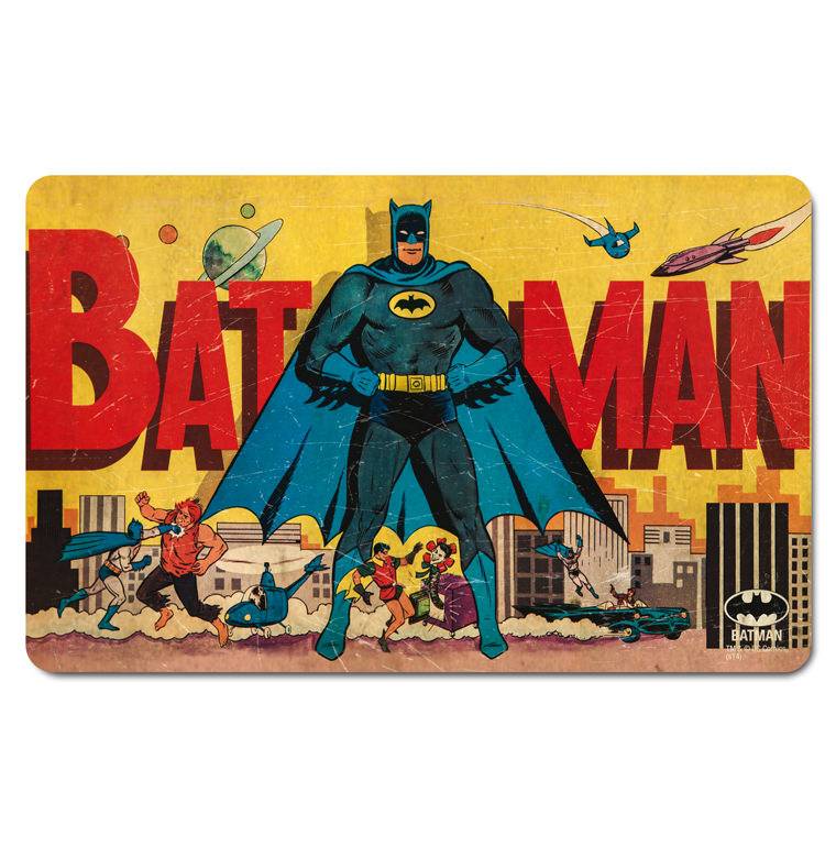 Logoshirt Batman - Gotham City - DC Comics - Frühstücksbrettchen Vatertagsangebot