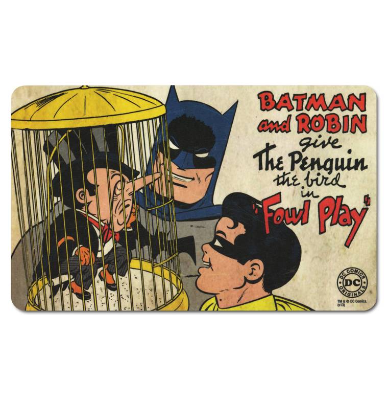 Logoshirt Batman Rettet Gotham City - DC Comics - 5er Set - Frühstücksbrettchen Kauf eins, bekomm eins gratis
