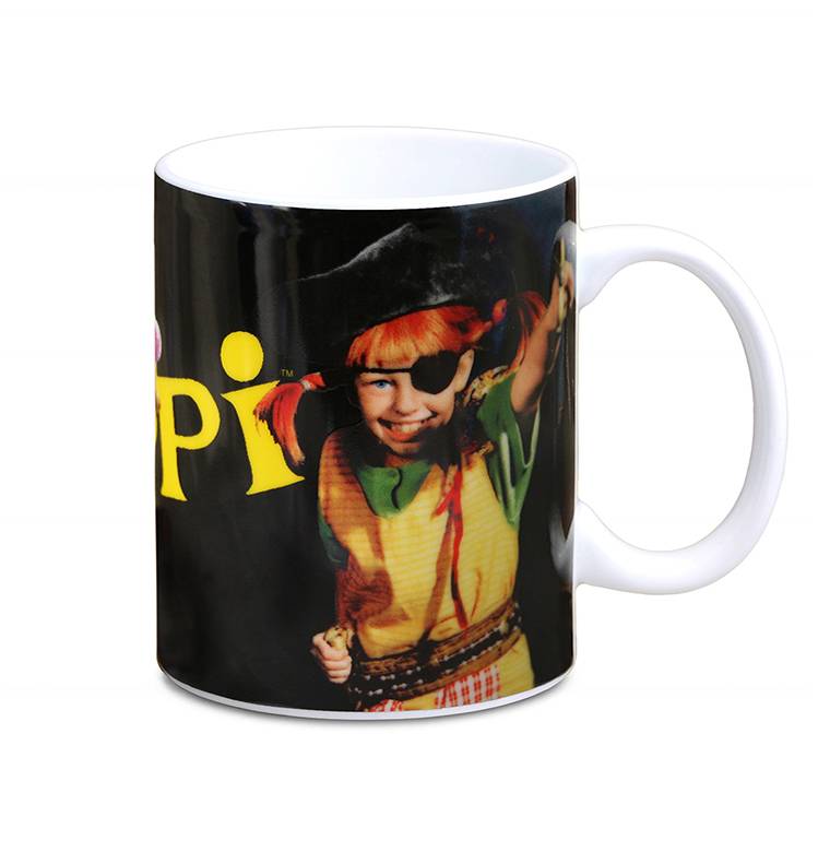 Logoshirt Pippi Langstrumpf - Pirat - Kaffeetasse Schlussverkauf