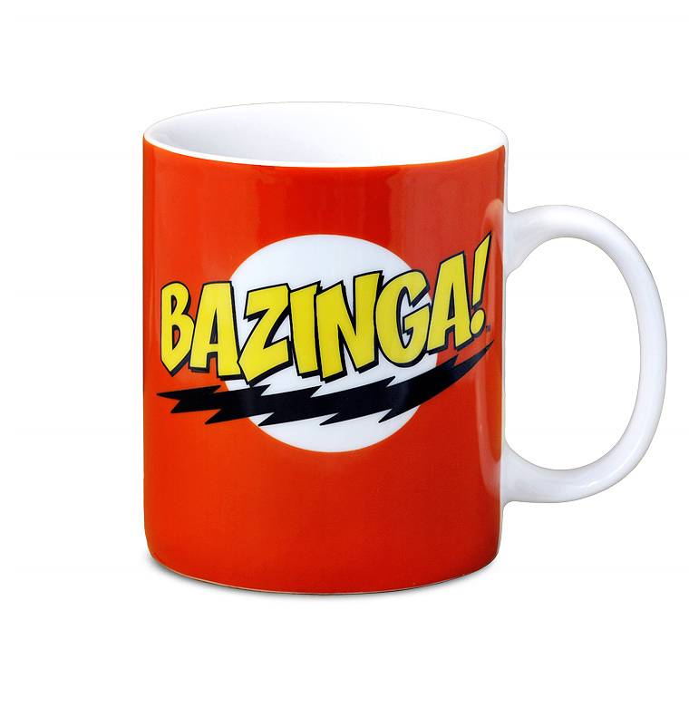 Logoshirt Big Bang Theory - Bazinga - Kaffeetasse Fabrik Onlineshop