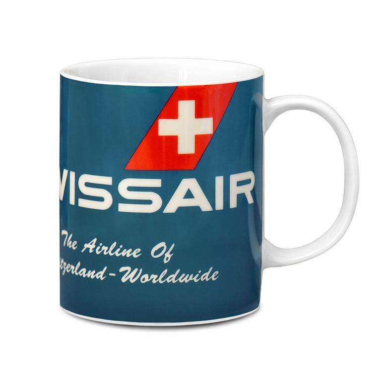 Logoshirt Swissair - The Airline Of Switzerland - Kaffeetasse Fabrikpreis