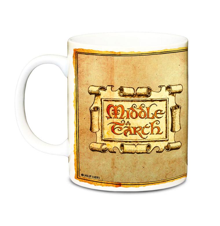 Logoshirt Der Hobbit - Mittelerde Karte - Kaffeetasse Vatertagsangebot