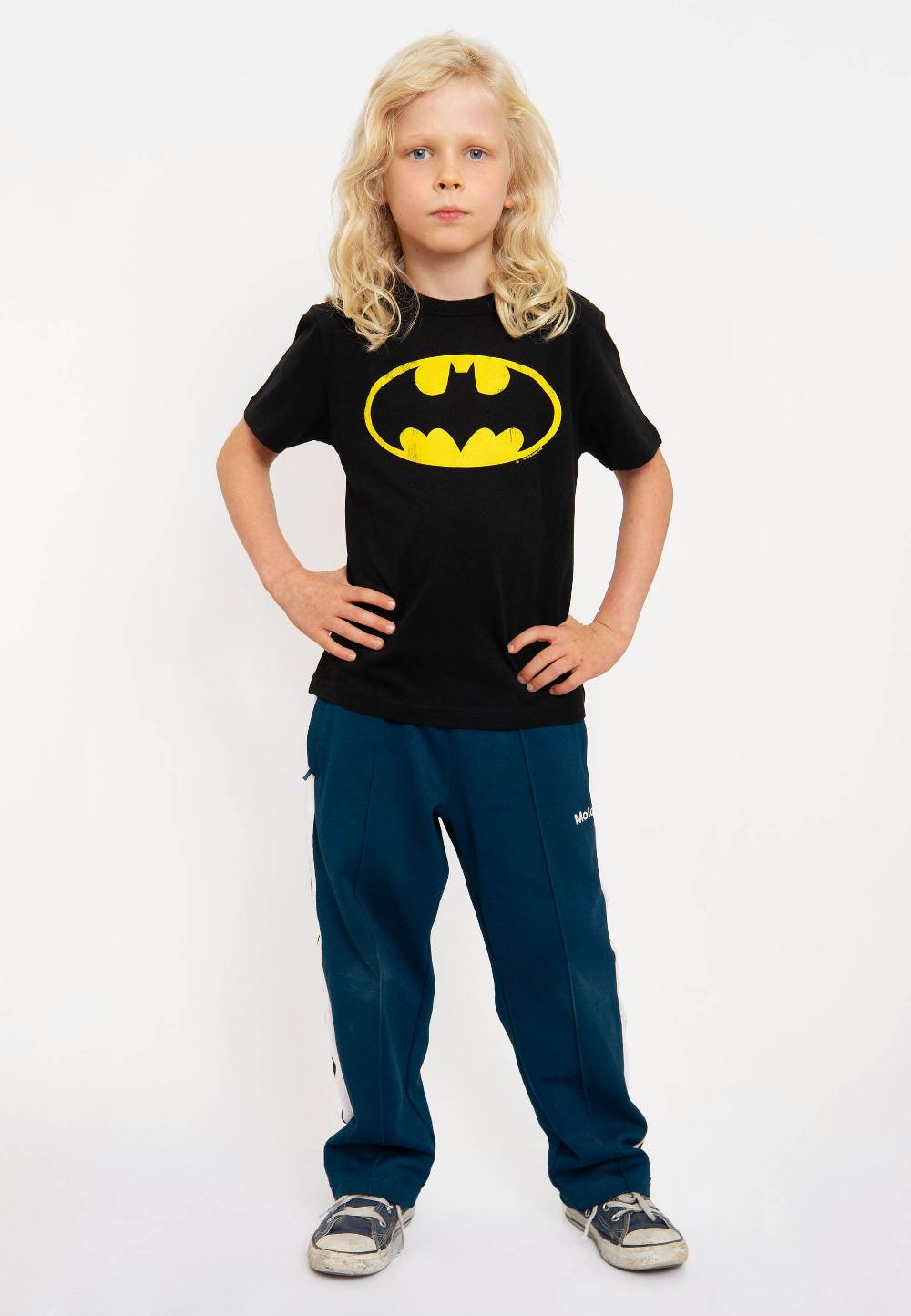 Logoshirt Batman - Logo - DC Comics - Bio - T-Shirt Print - Kinder Super Rabatt