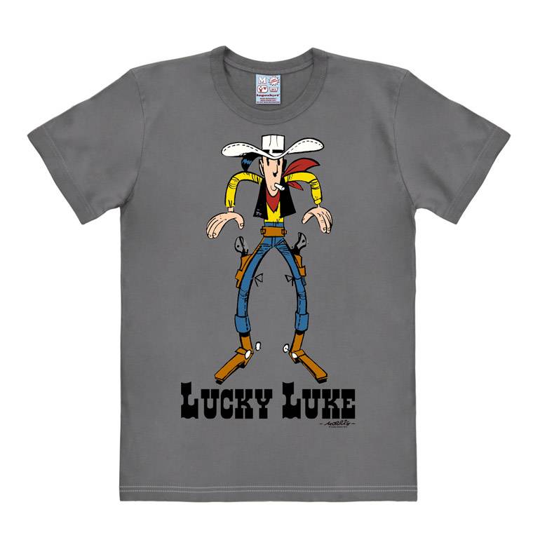 Logoshirt Lucky Luke - Showdown - T-Shirt Print - Herren Im Verkauf