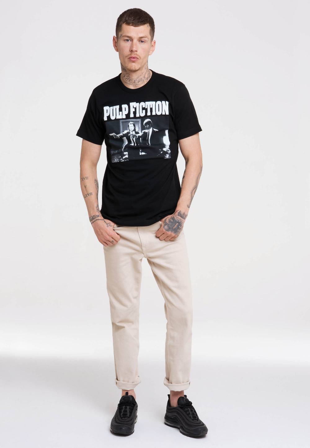 Logoshirt Pulp Fiction - Vincent Vega & Jules Winnfield - T-Shirt Print - Herren zollfrei