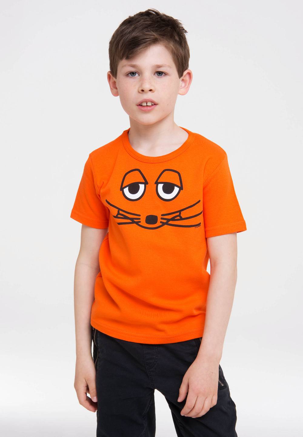 Logoshirt Die Sendung mit der Maus - Die Maus - Gesicht - T-Shirt Print - Kinder Weihnachtsangebot