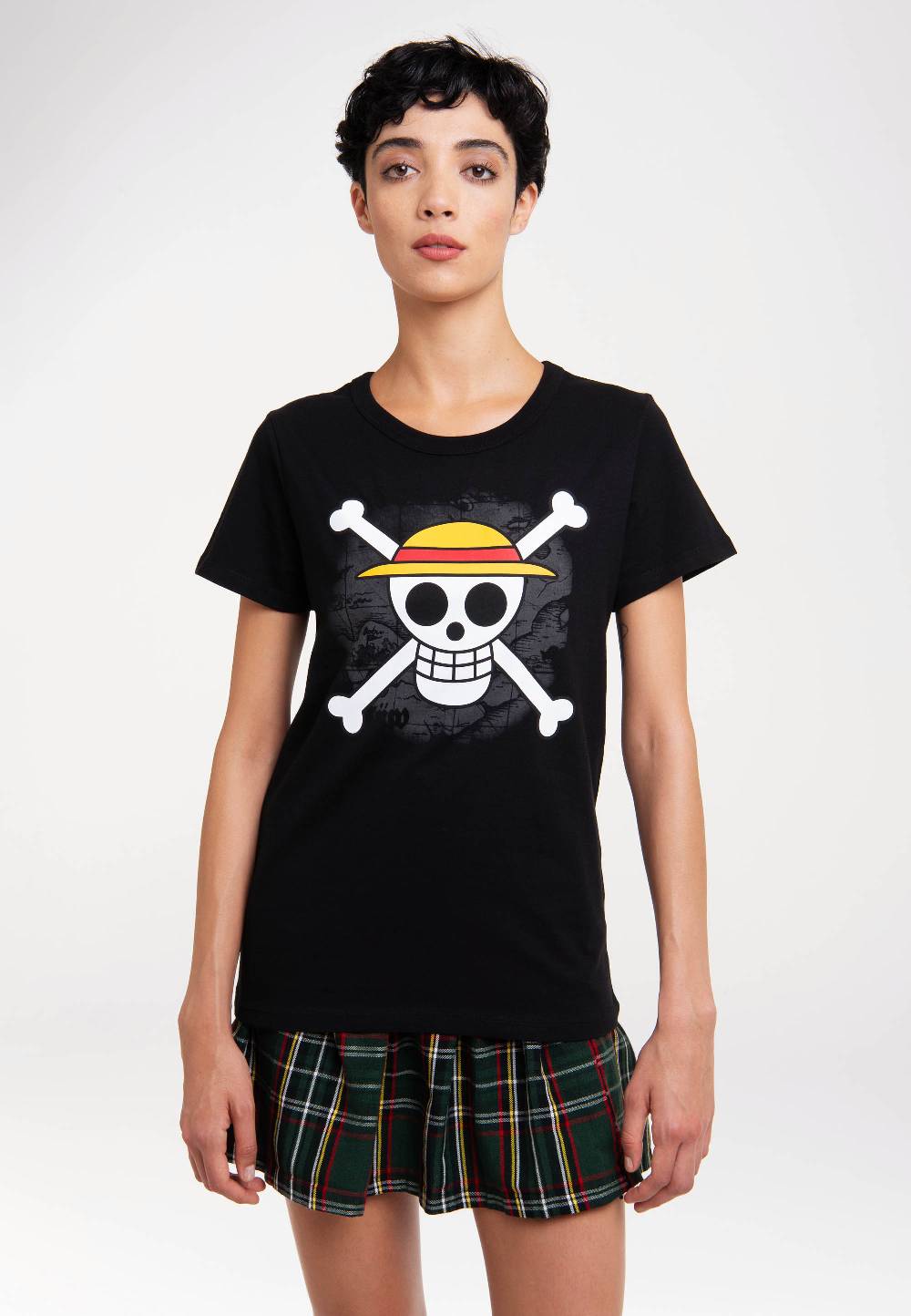 Logoshirt One Piece - Totenkopf - T-Shirt Print - Damen Letzter Tag