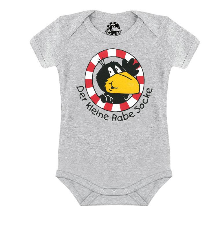 Logoshirt Der kleine Rabe Socke - Rettungsring - Baby Body - Strampler Fabrikladen