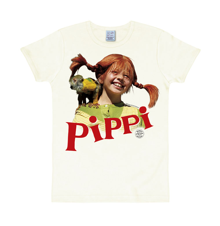 Logoshirt Pippi Langstrumpf & Herr Nilsson - T-Shirt Print - Herren
