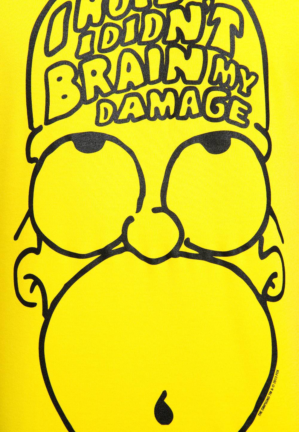 Logoshirt The Simpsons - Homer Simpson - Brain My Damage - T-Shirt Print - Herren Große Rabatte