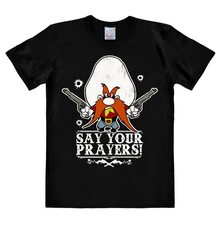 Logoshirt Looney Tunes - Yosemite Sam - Say Your Prayers - T-Shirt Print - Herren Angebote