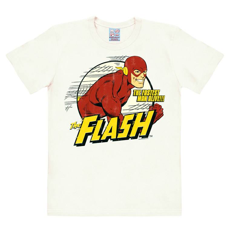 Logoshirt Flash - The Fastest Man Alive - DC Comics - T-Shirt Print - Herren Schlussverkauf