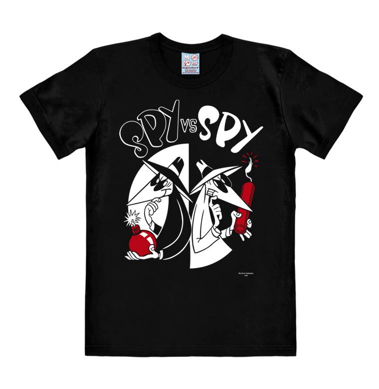 Logoshirt Mad Magazin - Spy vs Spy - Bomb & Dynamite - T-Shirt Print - Herren Top Angebot